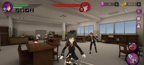 动漫高校僵尸模拟器中文版截图