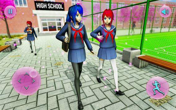 动漫3D女学生生活模拟截图