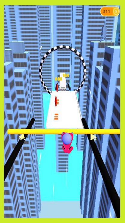 滑动屋顶抓取轨道3D截图