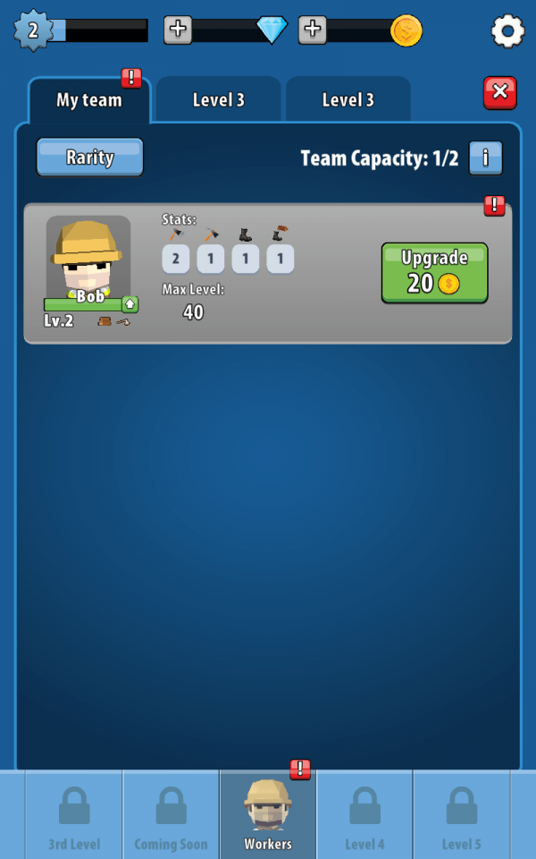 空闲伐木工人截图