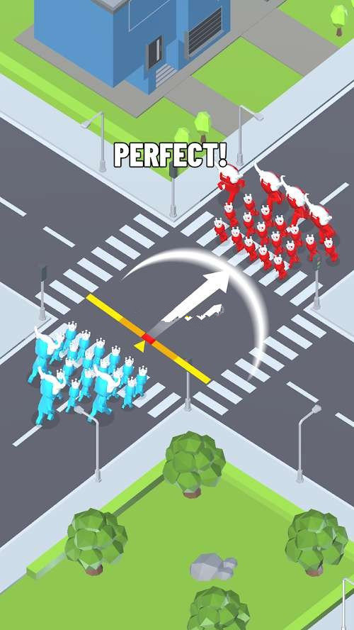 红蓝帮派冲突截图