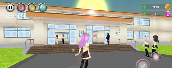 动漫高校模拟器3D截图