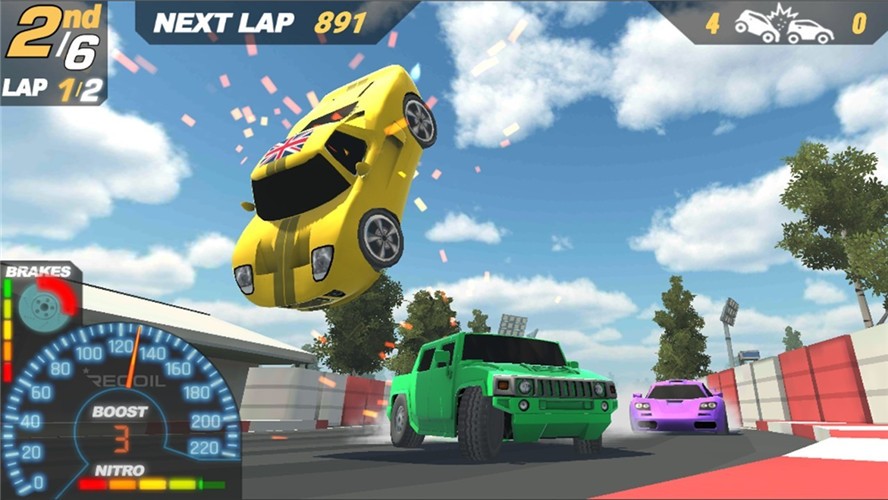 摩巴极速赛车截图