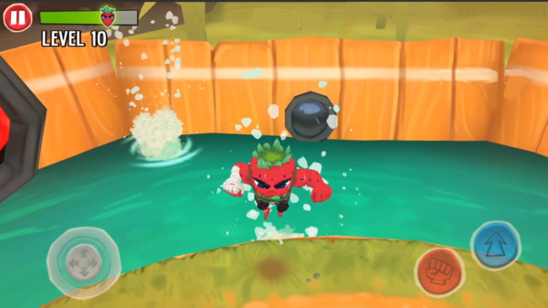 草莓人战斗截图