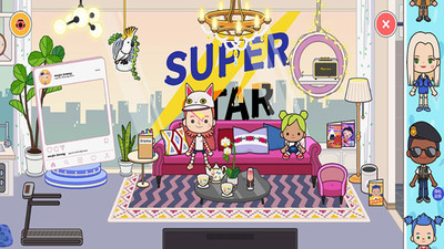 托卡城堡小镇假期截图