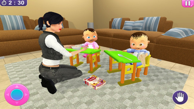 双胞胎婴儿模拟器截图