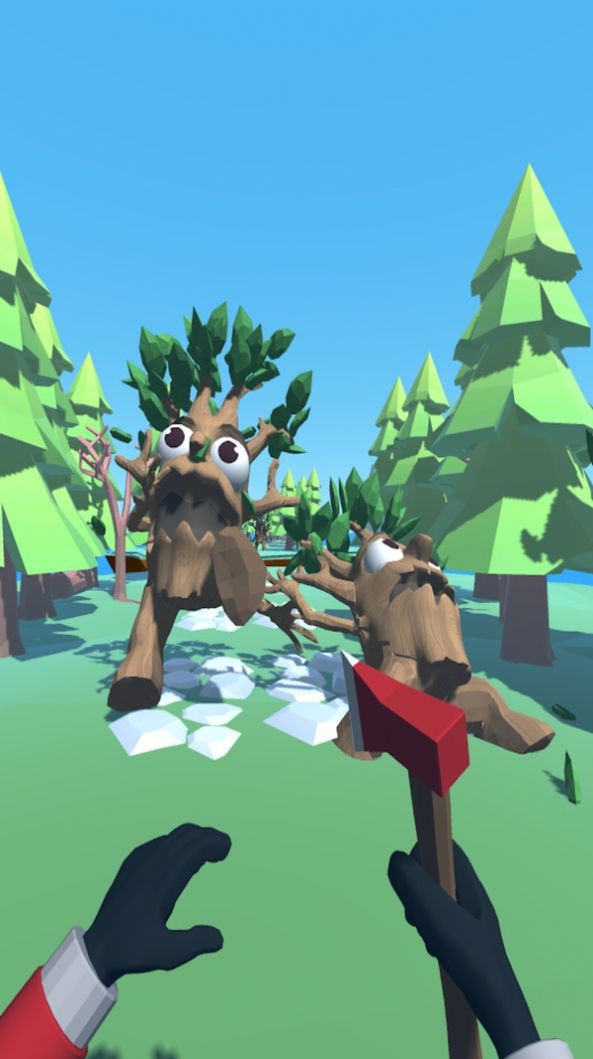 砍掉全部树妖截图