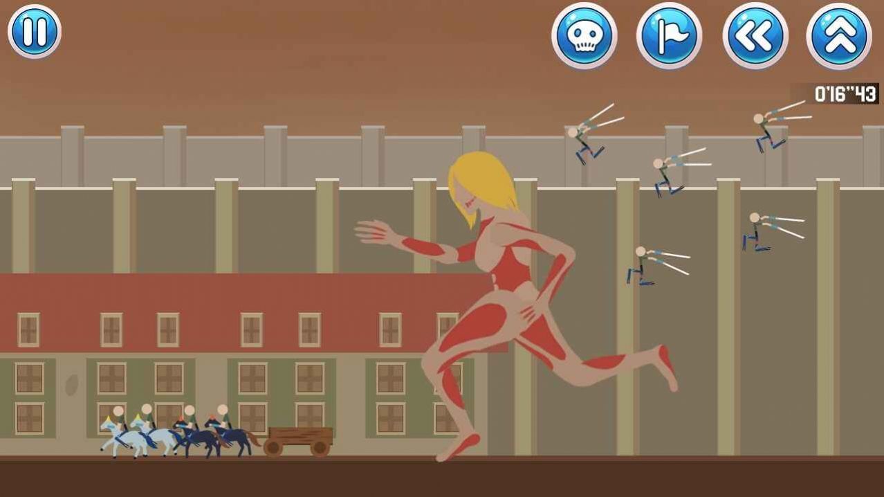 火柴人大战巨人截图