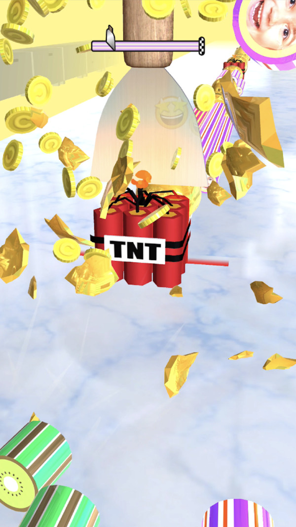 制作糖果3D截图