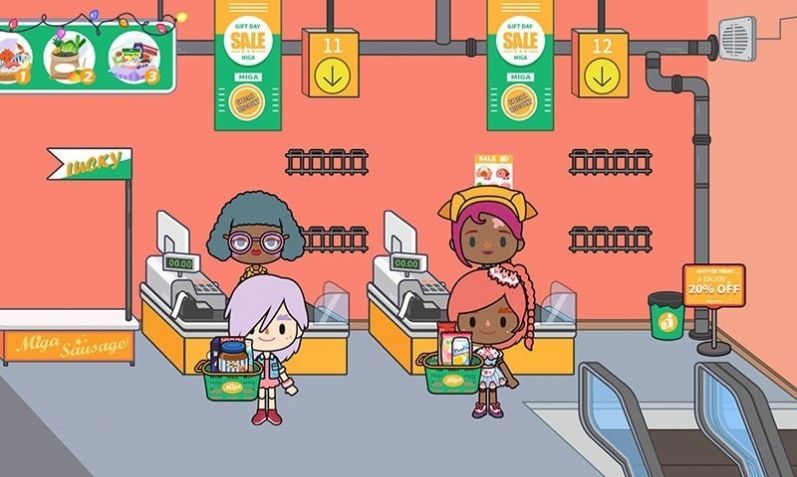 我的托卡购物小镇截图