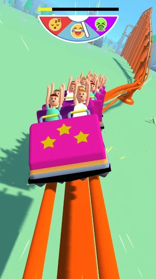 前方过山车截图