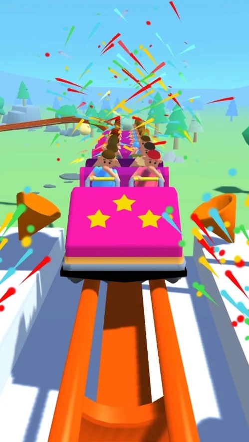 前方过山车截图