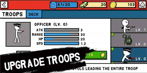 火柴人军队世界大战截图