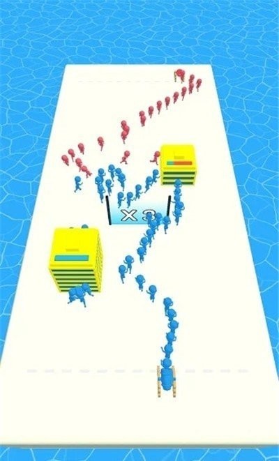 人群团战乱斗截图