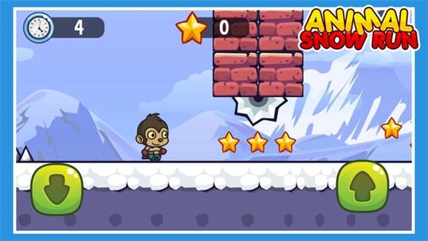 动物雪地长跑截图