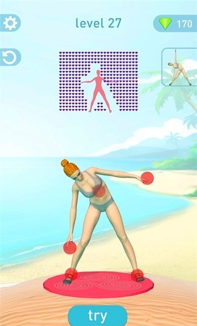 匹配瑜伽3D截图