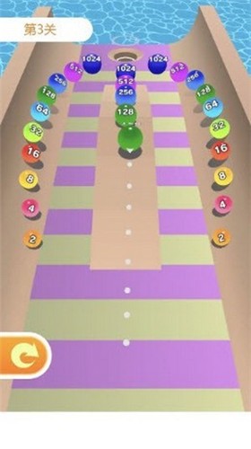 一杆进洞2048截图