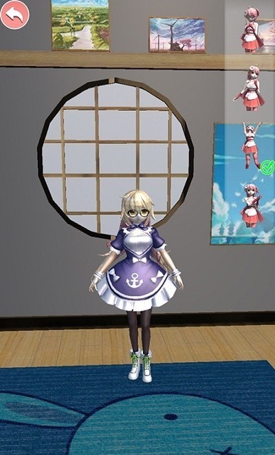 樱花学校恋爱换装截图