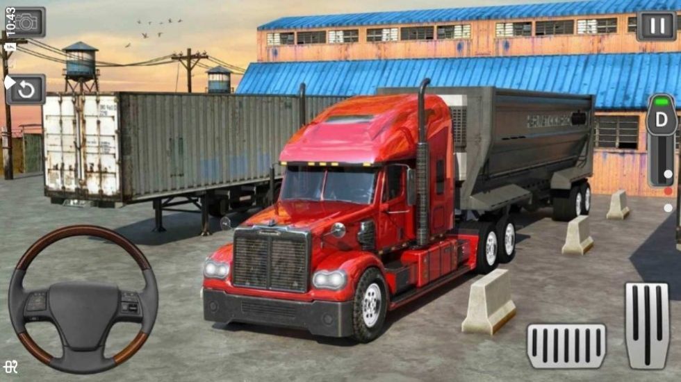 城市卡车停车场截图