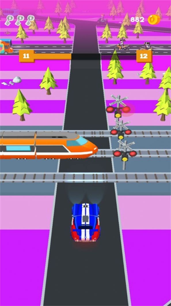 汽车赛道冲刺截图