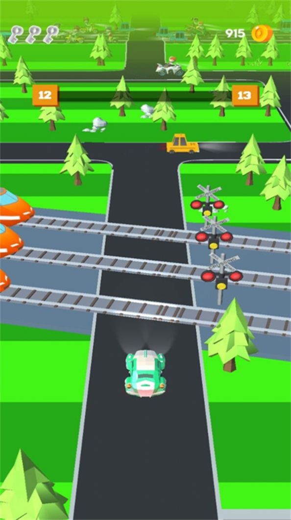 汽车赛道冲刺截图