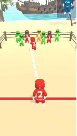 合并数字人截图