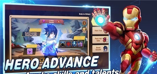 AFK计划英雄小队战斗截图