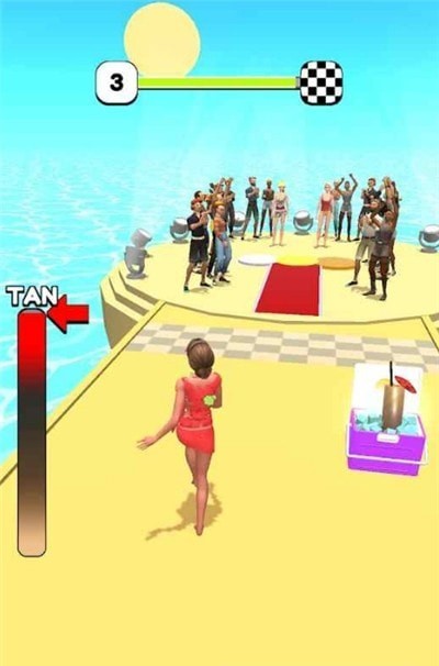 海滩女王跑酷截图