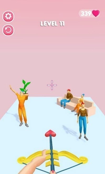 丘比特爱心射击截图