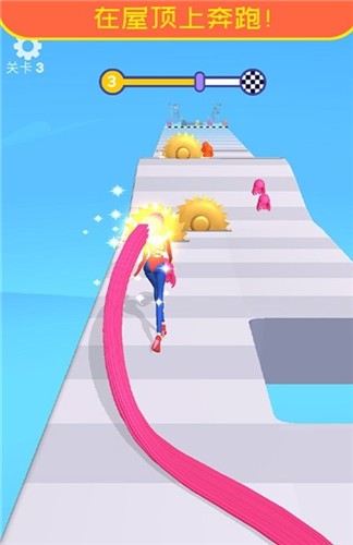 奔跑吧头发截图