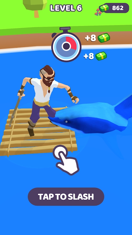 木筏守卫游戏截图