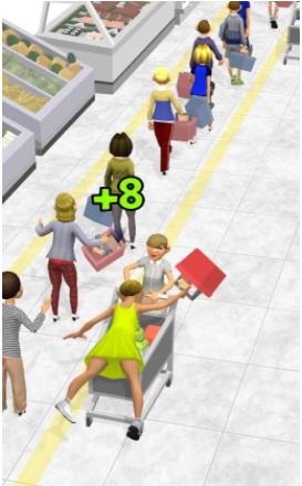 超市插队游戏截图