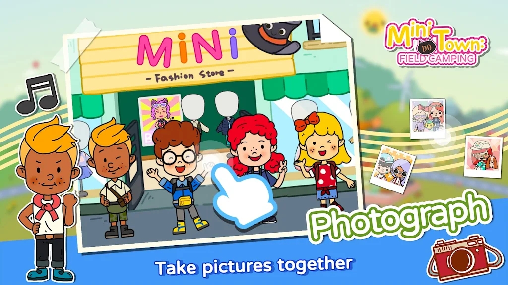 迷你小镇野营截图