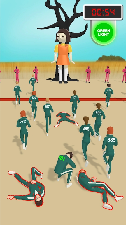 鱿鱼挑战生存游戏截图