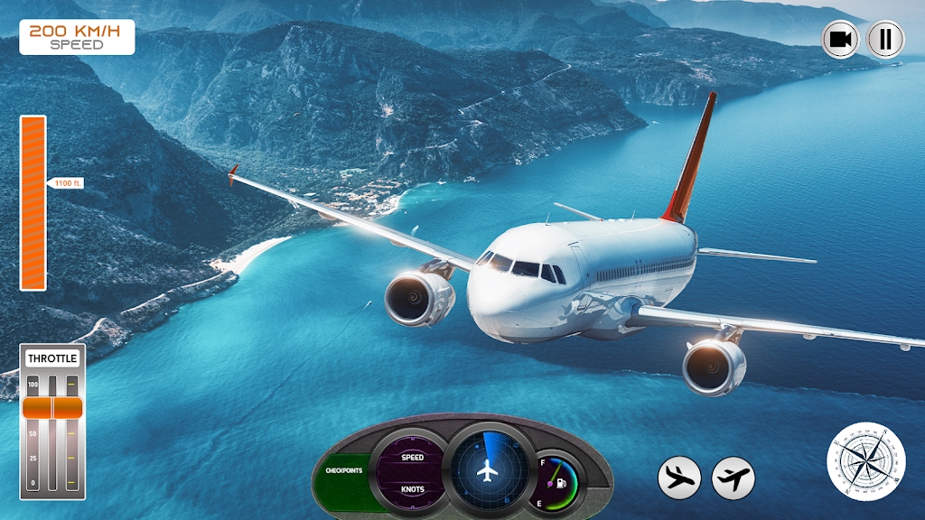 飞行模拟器手机版截图