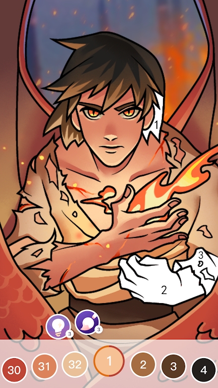 图画书数字着色截图