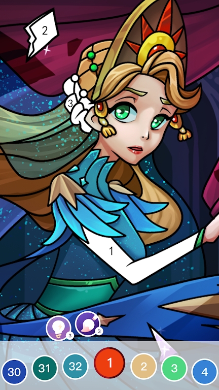 图画书数字着色截图