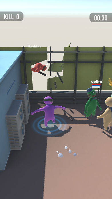 红蓝小人大作战截图