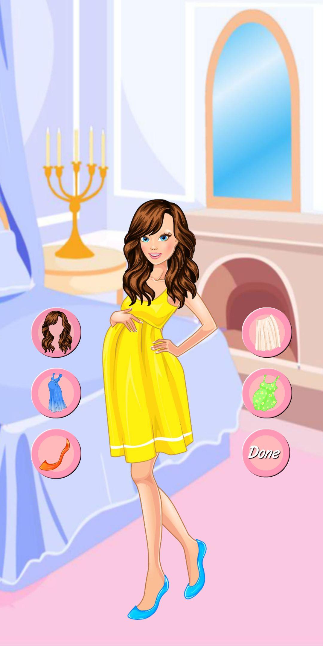 孕妇盛装打扮截图