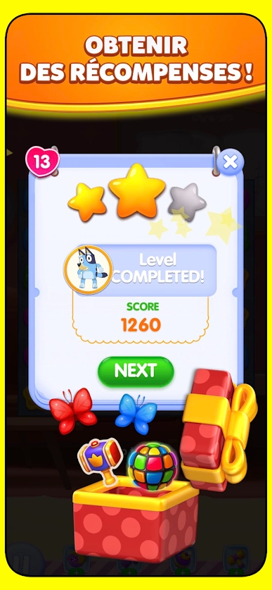 蓝色糖果消除截图