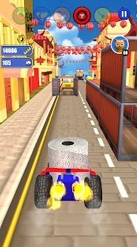 手纸猫跑酷截图