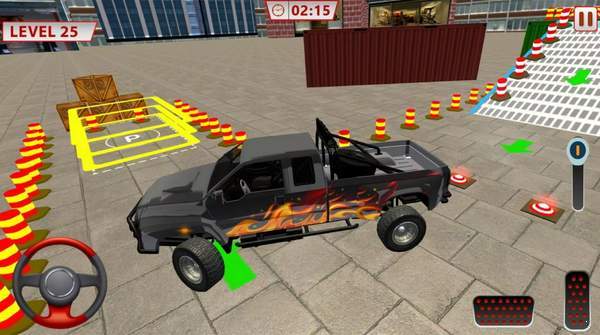 SUV轿车停车3D截图