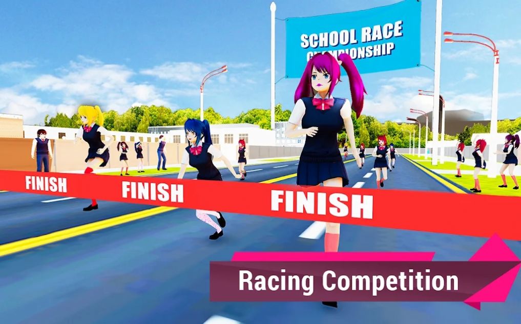 动漫学校女孩生活截图