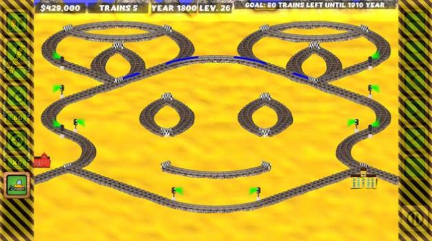 我的铁路火车和城市截图