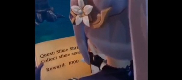 vicineko原神刻晴大战史莱姆截图