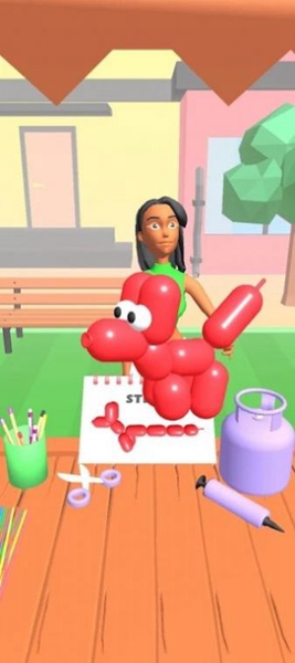 气球弯曲3D截图