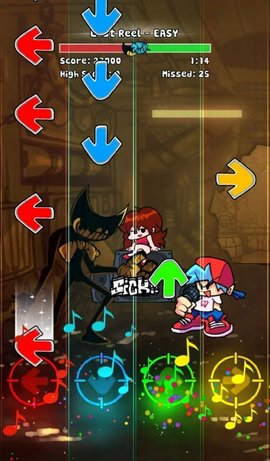 FNF音乐街说唱之战截图