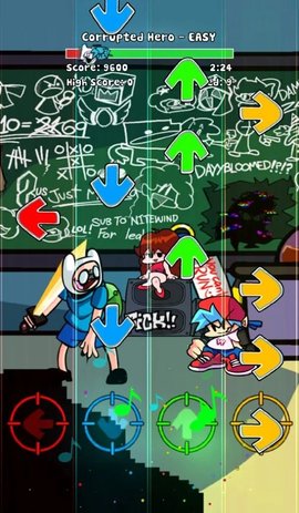 FNF音乐街说唱之战截图