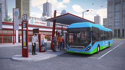 城市大巴车司机截图