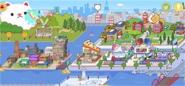 米加小镇世界披萨店截图
